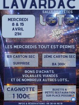 Image du loto 21h loto val d'Albret basket ( voir affiche)