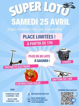 Image du loto Loto Ape Jean Mermoz