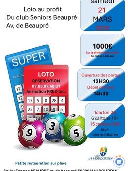 Image du loto Loto du club senior