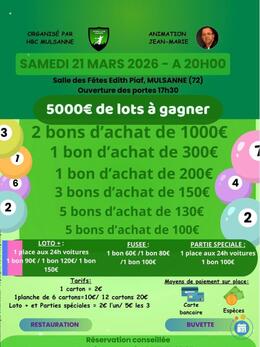 Image du loto Super loto hand ball animation jean marie