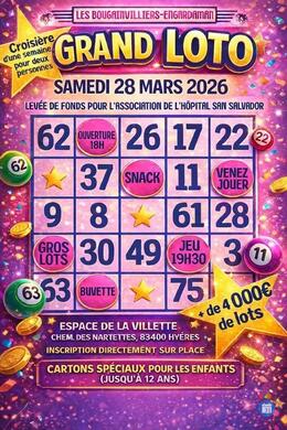 Image du loto LOTO pour l'association des Bougainvilliers-Engardaman