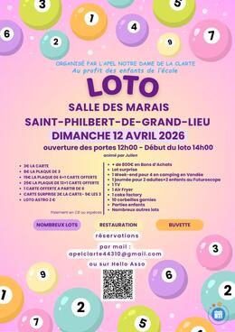 Image du loto Loto apel notre dame de la clarte