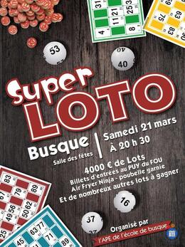 Image du loto Loto de l'école de Busque