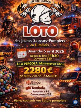 Image du loto Loto des jeunes sapeurs-pompiers du Fumelois