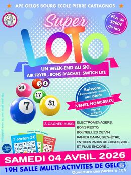 Image du loto Super Loto de l'APE GELOS BOURG