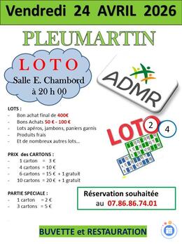 Image du loto Loto de l'admr