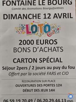 Image du loto Loto de de fontaine-le-bourg