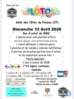 Image du loto Super Loto du Foot Maillé Ste Maure animé par Rémi