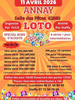 Image du loto Loto du FCCA