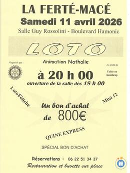Image du loto LOTO Rotary Club