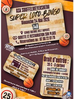 Image du loto Super loto bingo de l 'asa souffelweyersheim