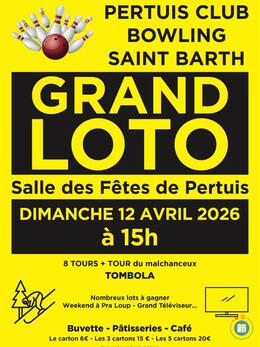 Image du loto Loto associatif du club de Bowling st Barth de Pertuis