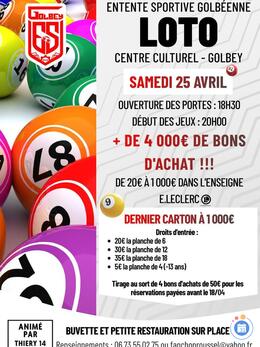 Image du loto Super Loto de l'ES Golbey Football