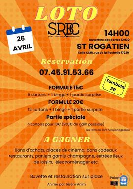 Image du loto Loto. Animé par Jérem