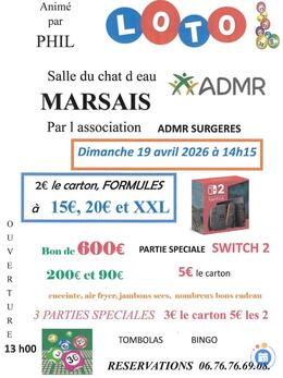 Image du loto Loto de l admr surgeres