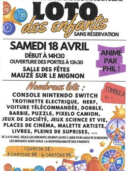 Image du loto LOTO ENFANTS Canetons de la mare en scène