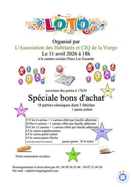 Image du loto Loto de la Vierge