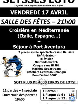 Image du loto Loto du Seysses Arts Martiaux Judo Jujitsu
