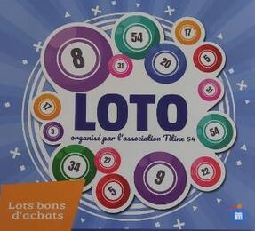 Affiche du loto Loto de titine 54-57