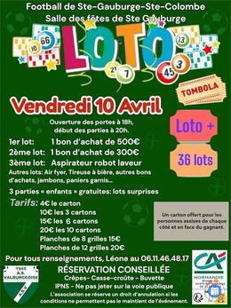 Affiche du loto Grand loto