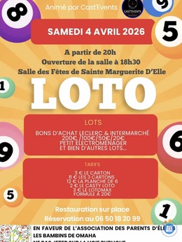 Image du loto Loto APE les bambins de Omaha