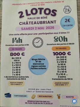 Image du loto Loto Animé par Jean Paul 2 Lotos