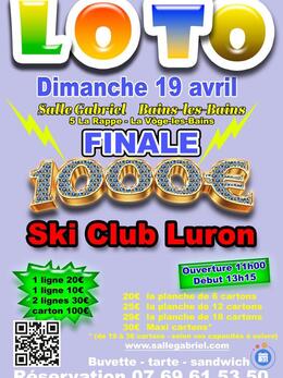 Image du loto Ski Club Luron