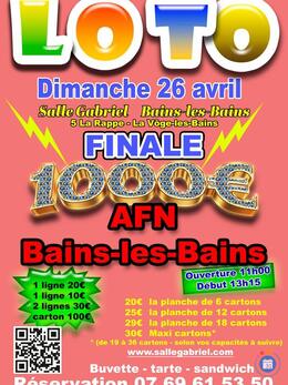 Image du loto AFN Bains-les-Bains