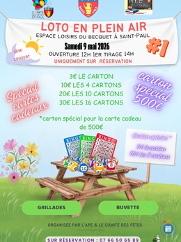 Image du loto Première édition du loto plein air