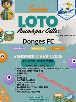 Image du loto Loto du Donges Football Club