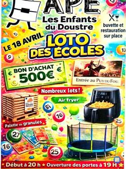 Image du loto Loto ape les enfants du doustre