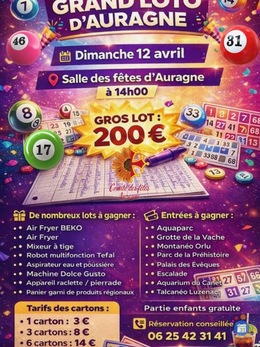 Image du loto Grand loto d’auragne