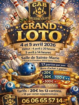 Image du loto Loto du club Audin Bowling