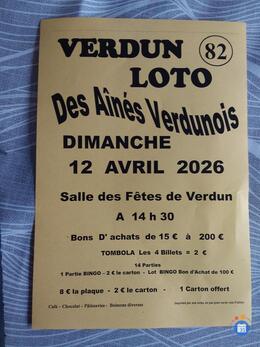 Image du loto Loto des Ainés Verdunois