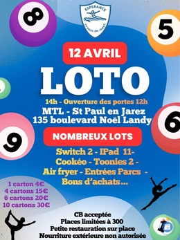 Image du loto LOTO Espérance