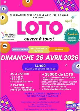 Image du loto Loto Apel Félix Aunac
