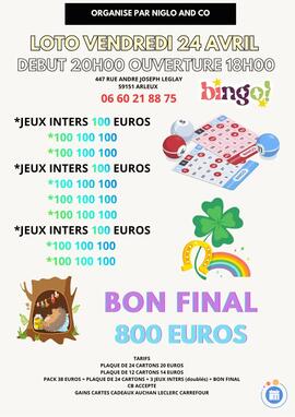 Affiche du loto LOTO BY NIGHT