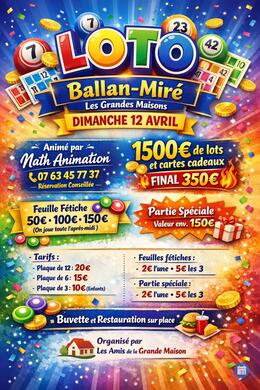 Image du loto Loto animé par Nath Animation