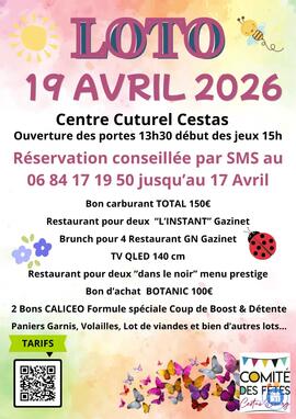 Image du loto Loto d'avril