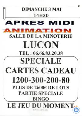 Image du loto Apres Midi Animation Loto