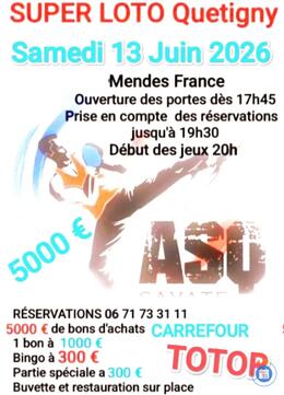 Image du loto 💎💎 SUPER LOTO. 5000€ (plus grand loto de la région ce soir la☺️)