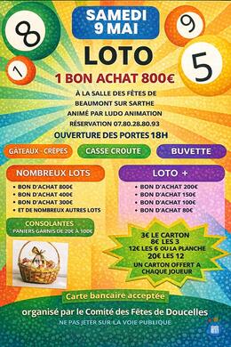 Image du loto loto du comité des fêtes de doucelles