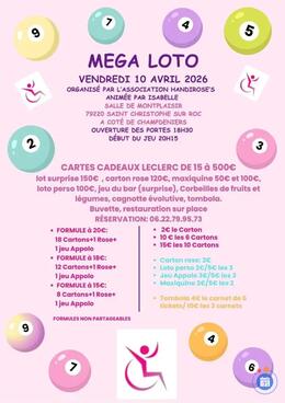 Image du loto super loto association Handirose's