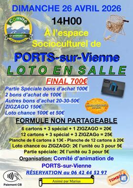 Image du loto loto du comite des fetes anime par Marius