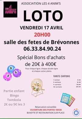 Image du loto Loto spécial Bon d'achats