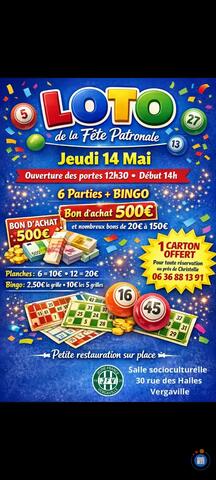 Image du loto Loto fête patronale jfv de vergaville