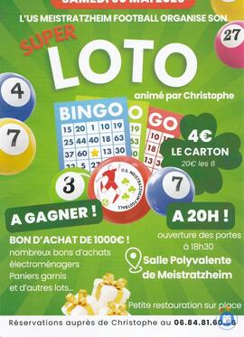 Image du loto LOTO DE L'US MEISTRATZHEIM ANIME PAR CHRISTOPHE