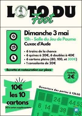 Image du loto Loto de l'Olympic Cuxac d'Aude