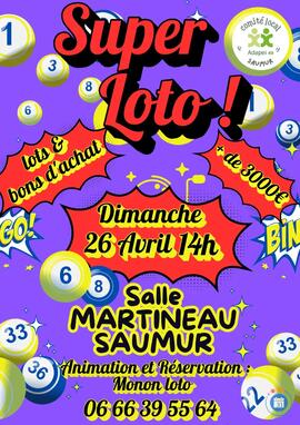 Affiche du loto Super loto !