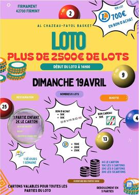 Image du loto Super LOTO AL Chazeau-Fayol Basket